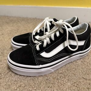 Vans Classic Black and White Shoes